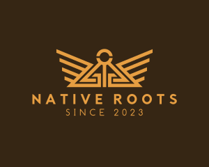 Ancient Temple Wings logo design