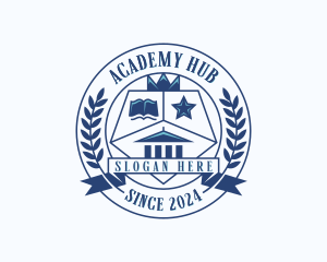Education School Academy  logo design