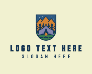 Outdoor Forest Camping logo