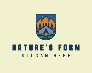 Outdoor Forest Camping logo