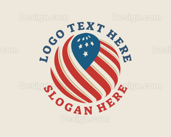 American Flag Global Logo