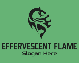 Dragon Flame Gaming  logo design