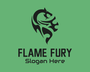 Dragon Flame Gaming  logo design