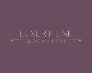 Gold Luxury Fashion logo design