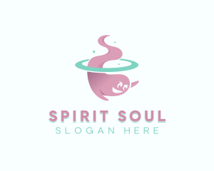 Halloween Spirit Ghost logo