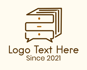Wooden File Cabinet Chat logo