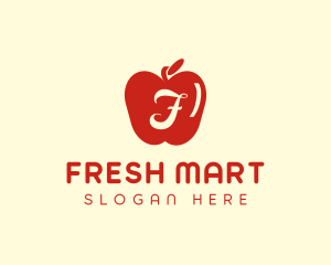 Red Supermarket Apple logo