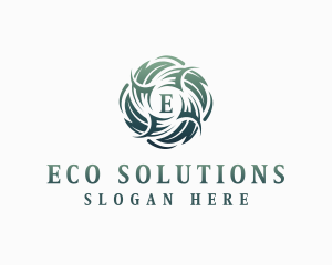 Eco Natural Garden logo design