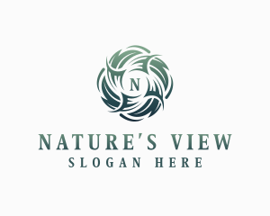 Eco Natural Garden logo design