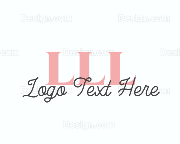 Cosmetic Beauty Salon Logo