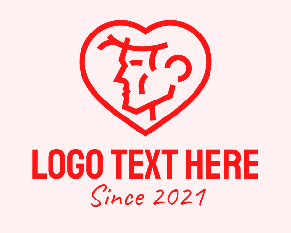 Online Dating logo example 3