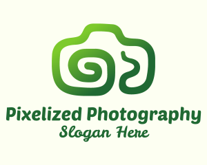 Green Serpent Camera logo design