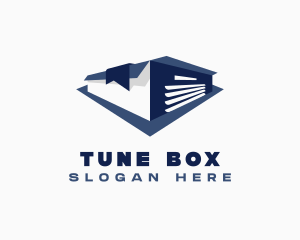 Warehouse Storage Box logo design