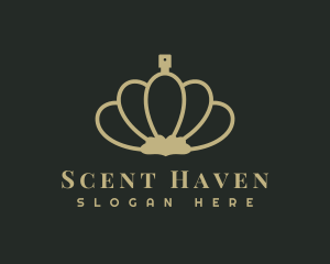 Floral Perfume Scent logo design