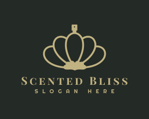 Floral Perfume Scent logo design