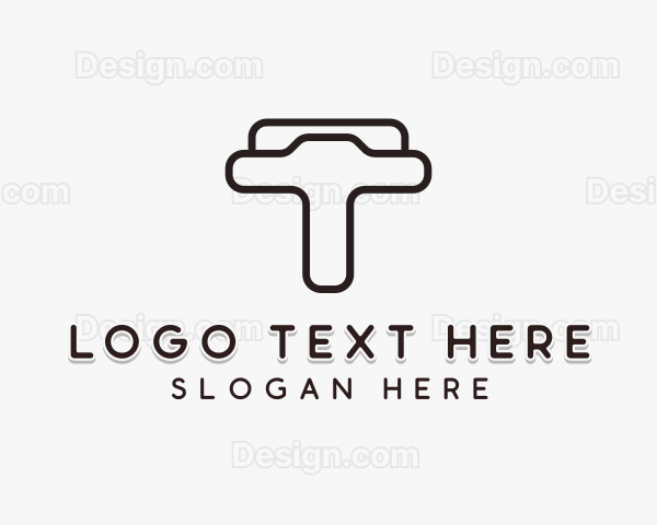 Industrial Firm Letter T Logo