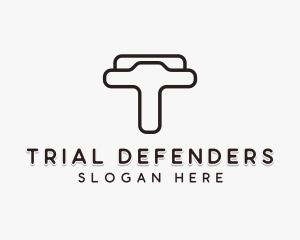 Industrial Firm Letter T logo design