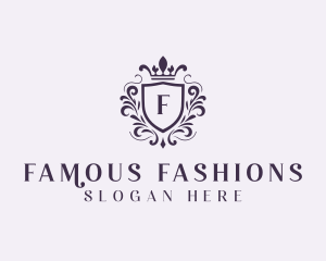 Shield Regal Fashion logo design