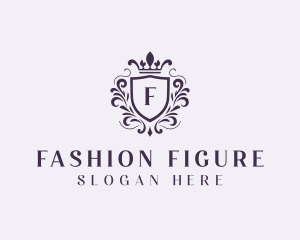 Shield Regal Fashion logo design