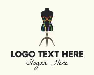 Multicolor Fashion Mannequin  logo