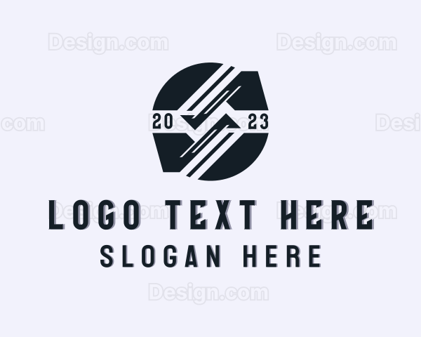 Stripe Metal Work Logo