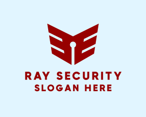 Red Shield Security  logo design