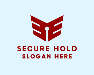 Red Shield Security  logo design