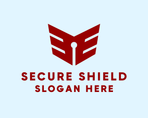 Red Shield Security  logo design