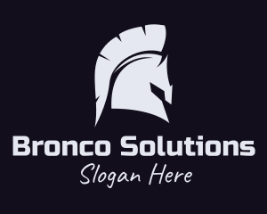 Spartan Helmet Horse logo