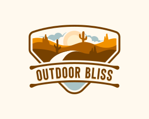 Cactus Desert Travel logo design