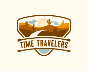 Cactus Desert Travel logo design