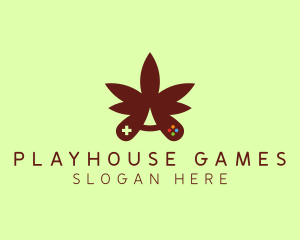 Leaf Gaming Controller logo design