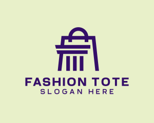 Pillar Fashion Bag logo design