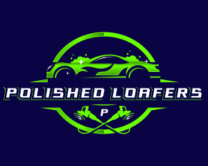 Car Wash Detailing logo design