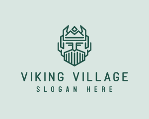 Viking King Crown logo