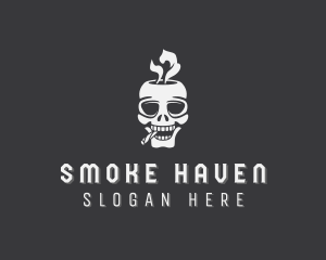 Skull Smoke Cigarette logo