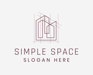 Minimalist Architectural Company logo design