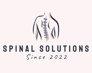 Medical Chiropractic Spine Therapy logo design