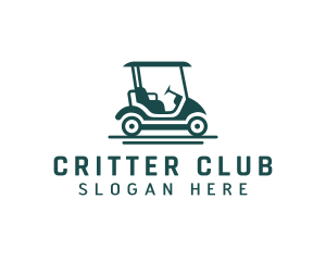 Golf Cart Caddie logo design