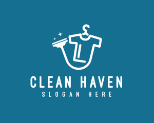 Dry Cleaning Shirt logo design