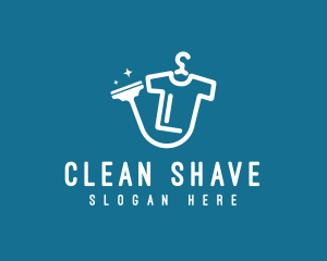 Dry Cleaning Shirt logo design