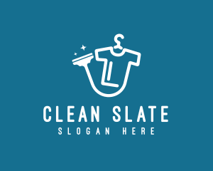 Dry Cleaning Shirt logo design