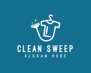 Dry Cleaning Shirt logo design