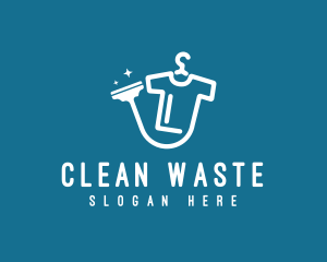 Dry Cleaning Shirt logo design