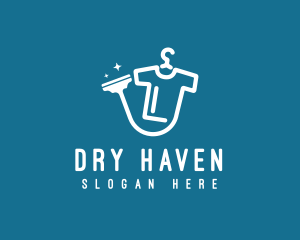 Dry Cleaning Shirt logo design