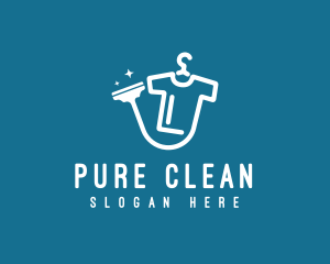 Dry Cleaning Shirt logo design