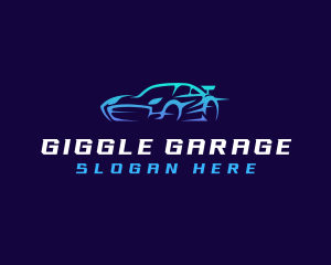 Fast Roadster Garage logo design