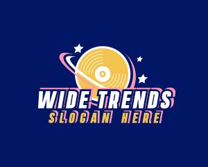 Vinyl Music Record logo