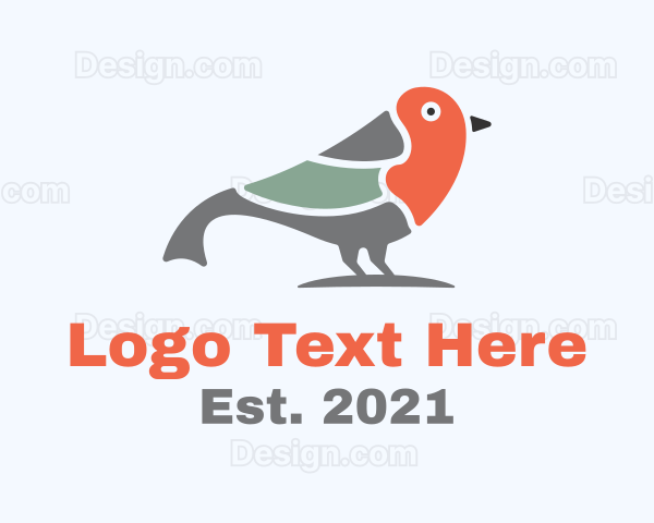 Robin Bird Tail Logo