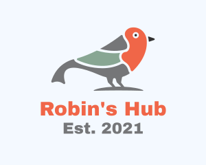 Robin Bird Tail  logo